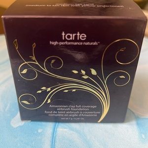 New in box unopened Tarte Amazonian clay full coverage airbrush foundation